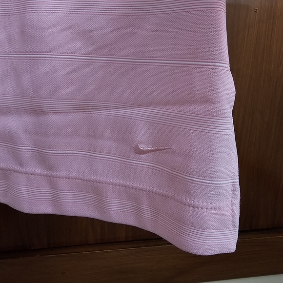 Nike Dri-Fit Women's Striped Collared Athletic Tank Top - Size L - Picture 6 of 6